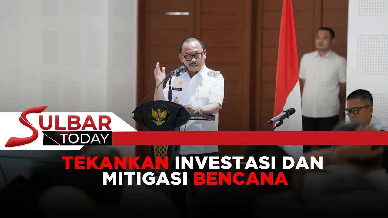 Gubernur Sulbar Pimpin Raker Pimpinan Penyusunan RKPD 2027,Tekankan Investasi dan Mitigasi Bencana