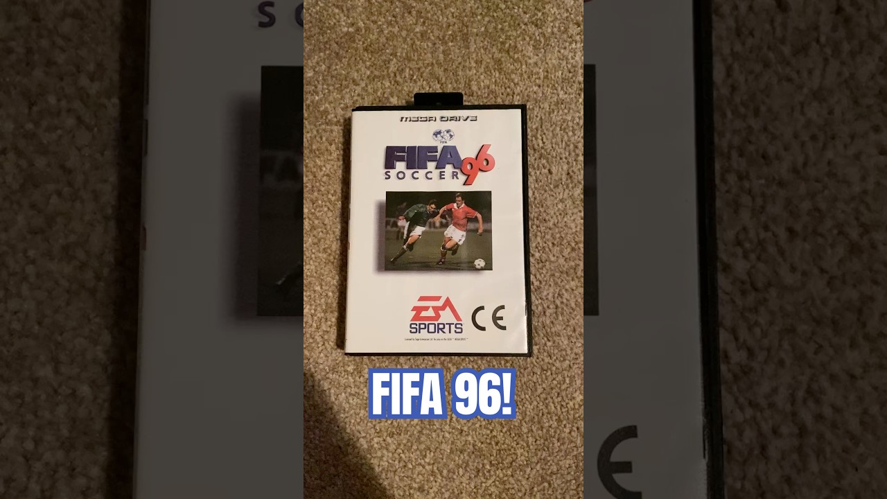 FIFA 96 for the Sega Mega Drive!