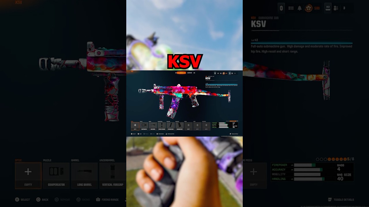 *НОВЫЙ* САМЫЙ БЫСТРОСМЕРТНЫЙ ПП в Black Ops 6! (Лучшая настройка класса KSV) BO6