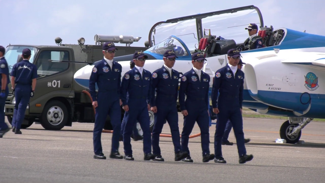 [4K]令和元年 小松基地航空祭2019 7機のブルーインパルス復活曲技飛行！ 総集編 ウォークダウンから曲技飛行～ウォークバック