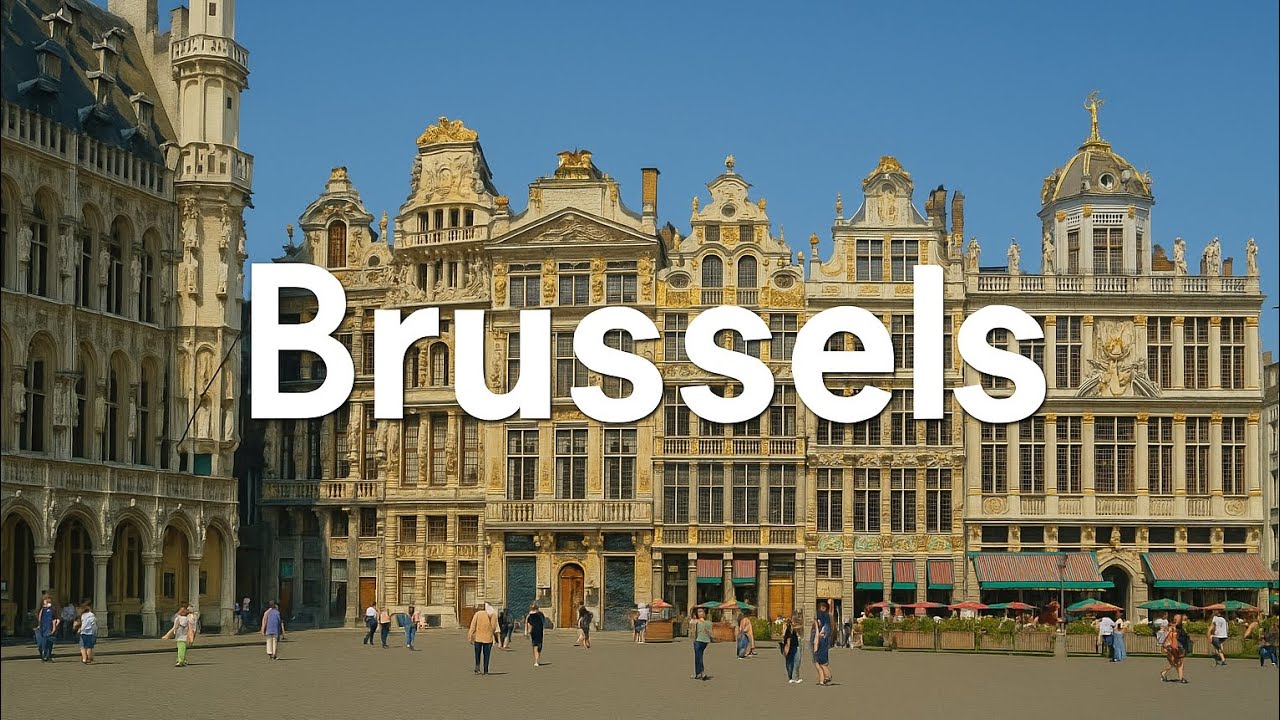 Exploring Brussels | The Heart of Europe 🇧🇪 | Grand Place, Waffles & Belgian Chocolate