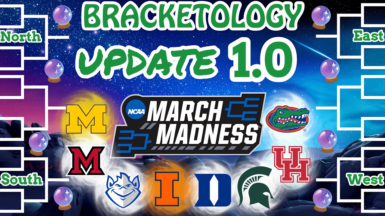 College Basketball March Madness 2026 Bracketology 1.0