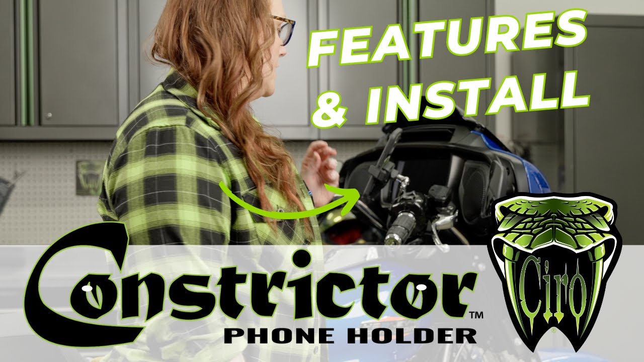 Constrictor™ Phone Holder from Ciro® Features and Install