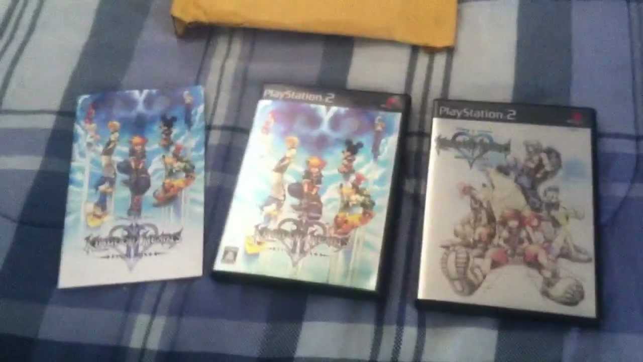Unboxing Kingdom Hearts 2 Final Mix + (Japanese Import PS2 Game)