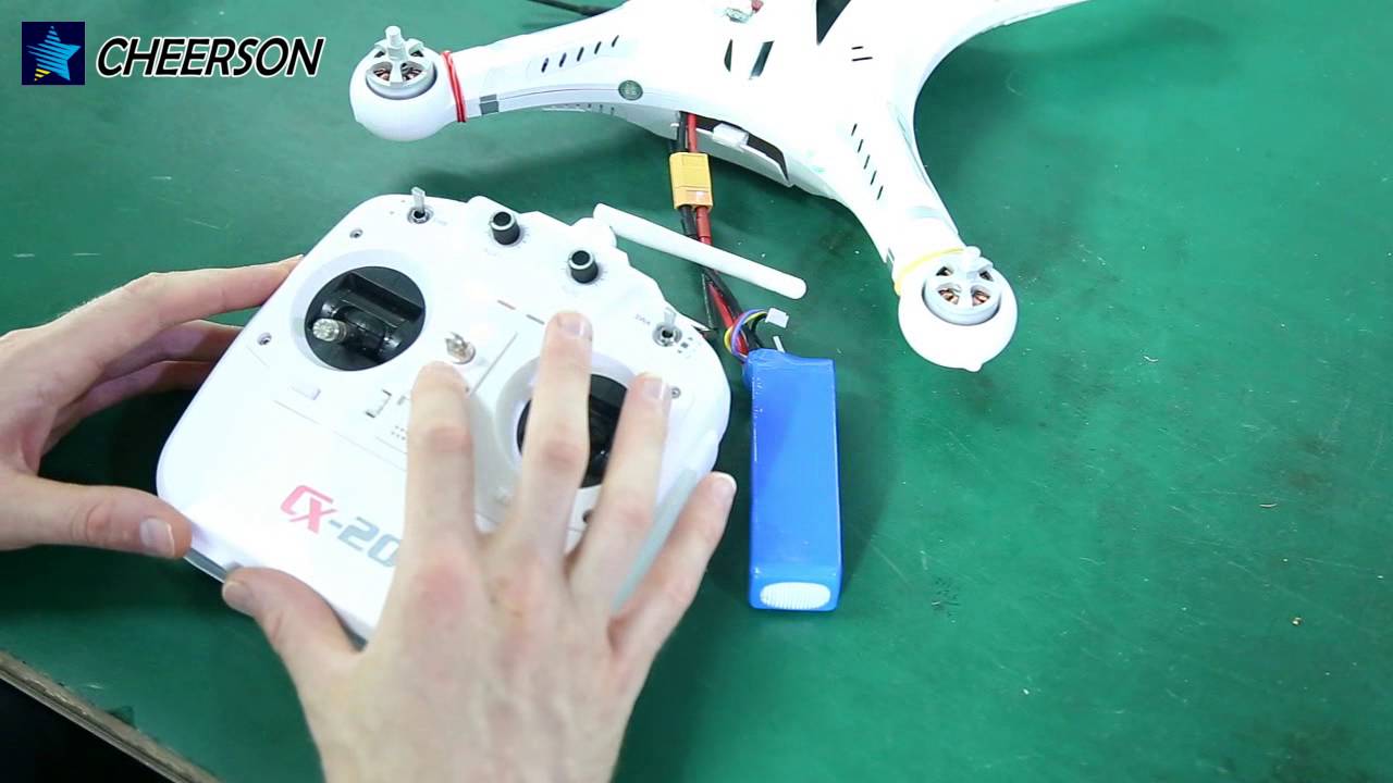 CX-20 throttle calibration (arming motors problem solved)