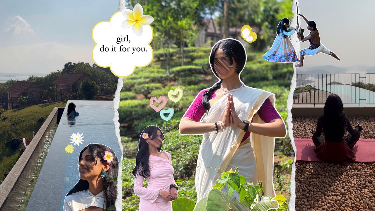 Vlog-6: زرت الهند لأول مره وجربت الأيروفيدا 🍀🧘🏽‍♀️🦋🌼✨