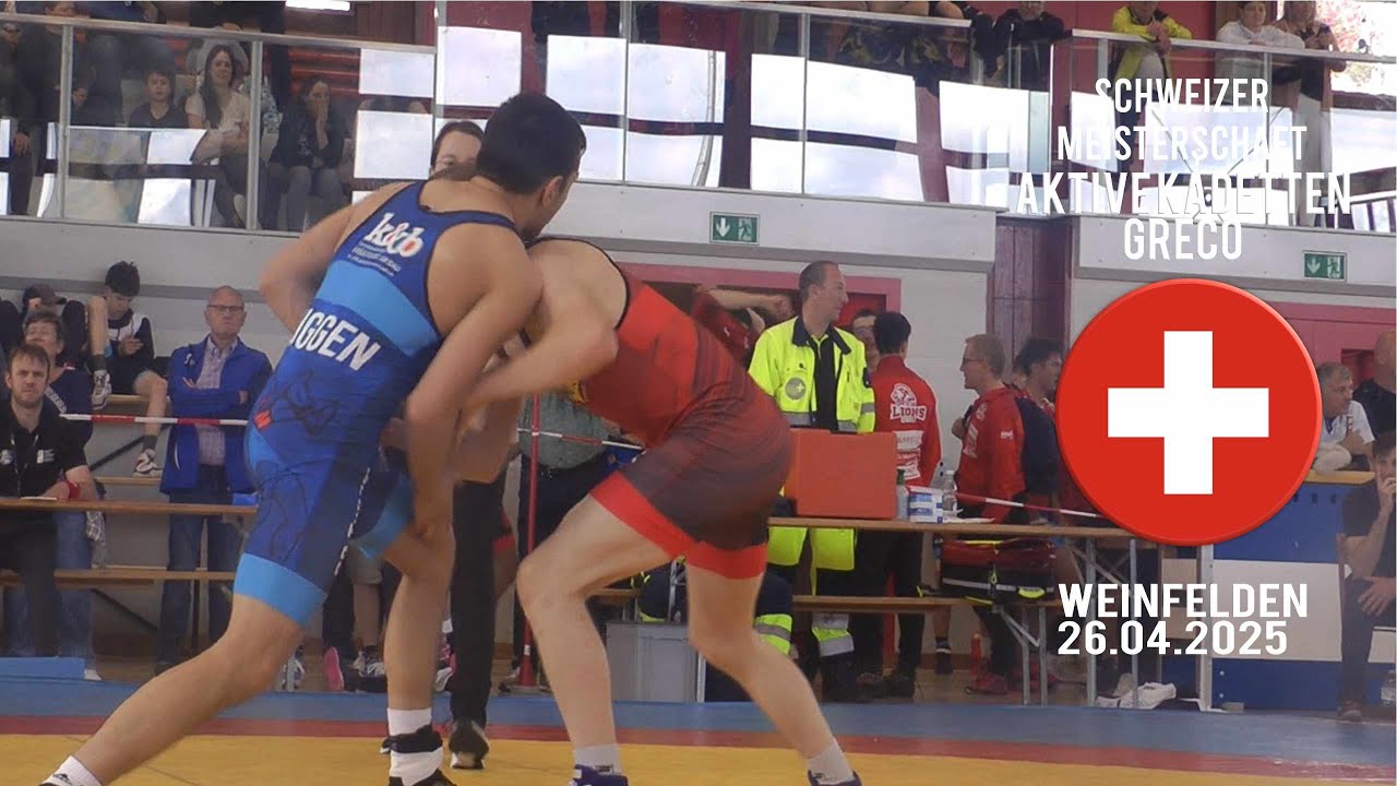 Nils Leutert (RSF) - Jonas Müller (RRT) - Schweizermeisterschaft Greco Weinfelden