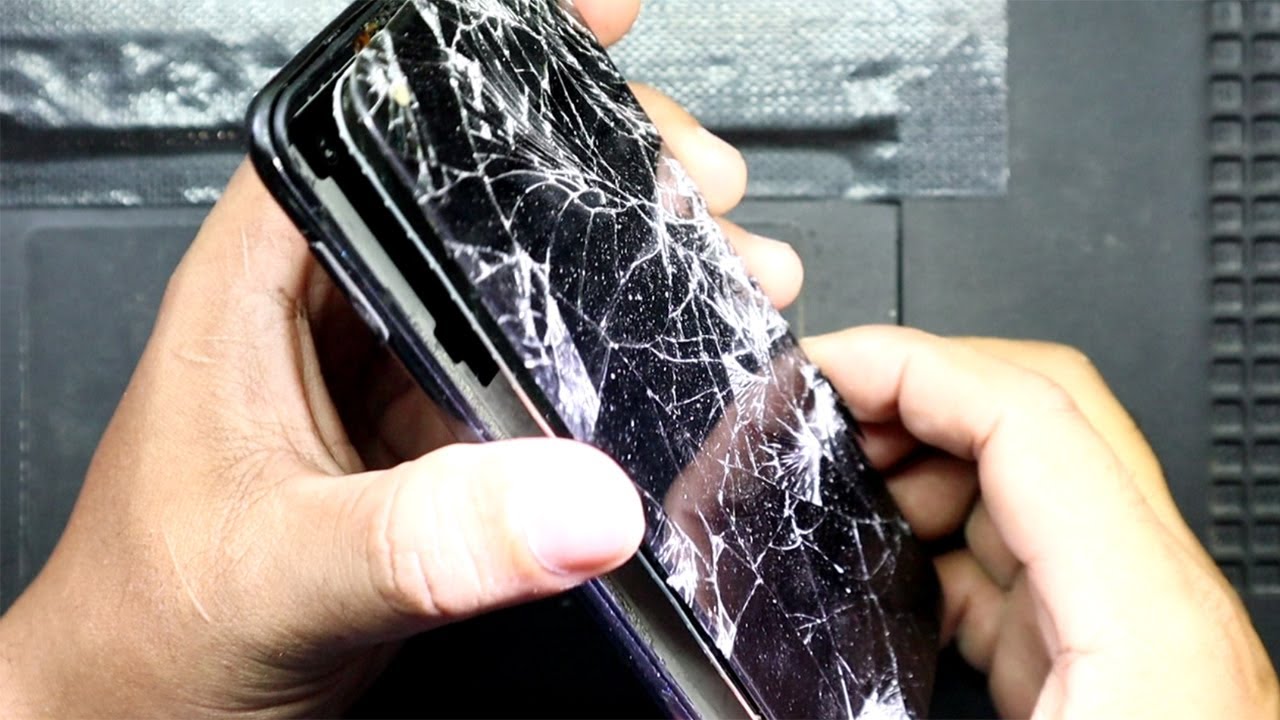 Restorasi (Pemulihan) HP Vivo Y91 Hancur Di Lindas Mobil | Ganti LCD vivo Y91c Rusak Parah