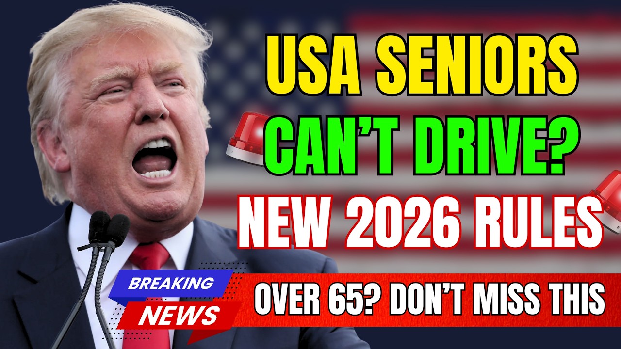 🚨 If You're Over 65, DON'T Drive Until You Watch This (New 2026 Laws)