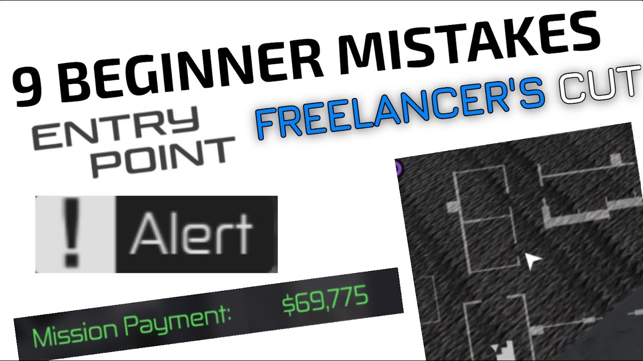 9 Beginner Mistakes in ENTRY POINT: FREELANCER'S CUT┃Roblox