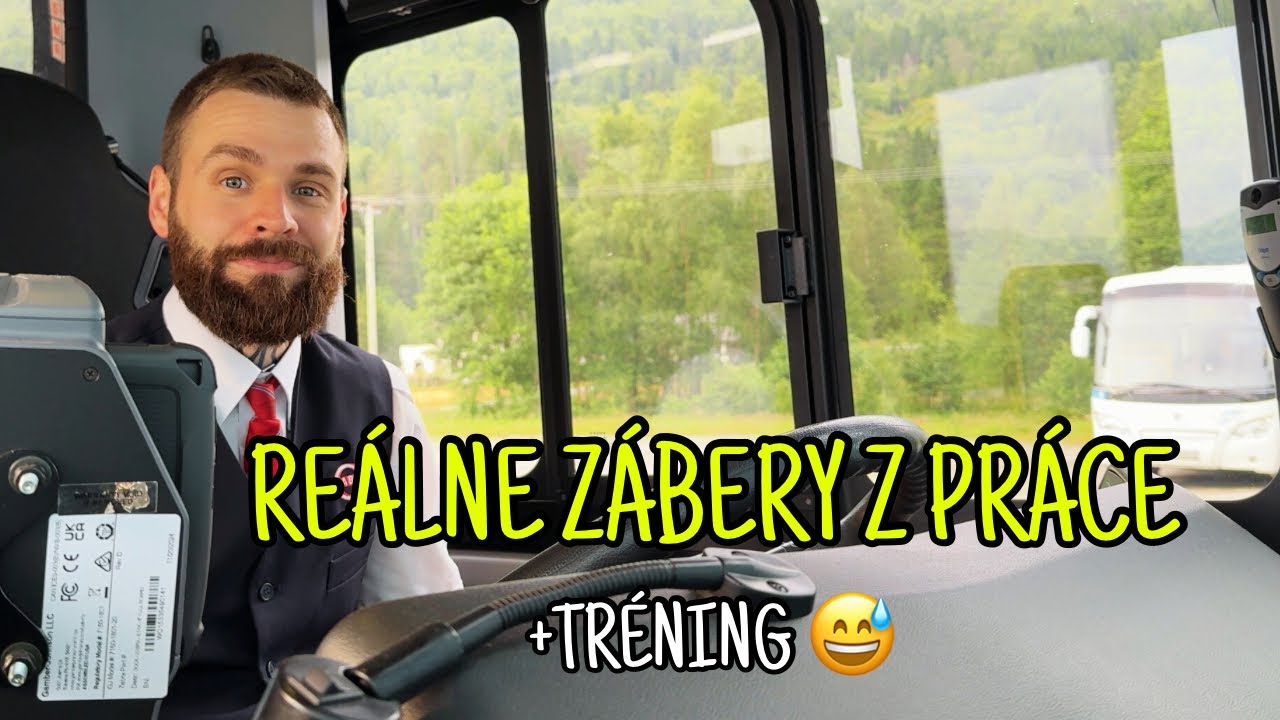 DEŇ NA AUTOBUSOVEJ LINKE V NÓRSKU 🇳🇴 - PRESTÁVKY, MYŠLIENKY, TRÉNING 