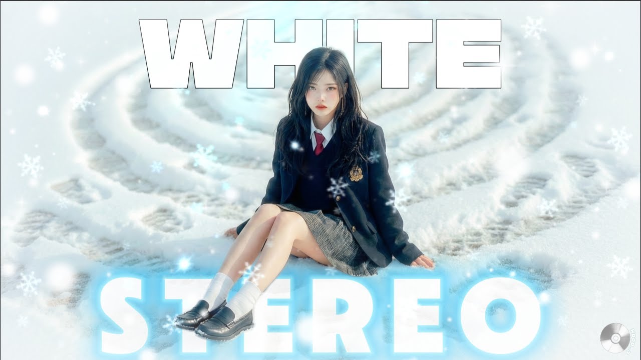 [AI][MV] White Stereo❄️[Wooo.j]겨울 감성,줄 이어폰,우리만의 하얀 겨울, Winter Pop,Kpop,하이틴,Jpop, 화이트 스테레오, 뉴진스 Ditto