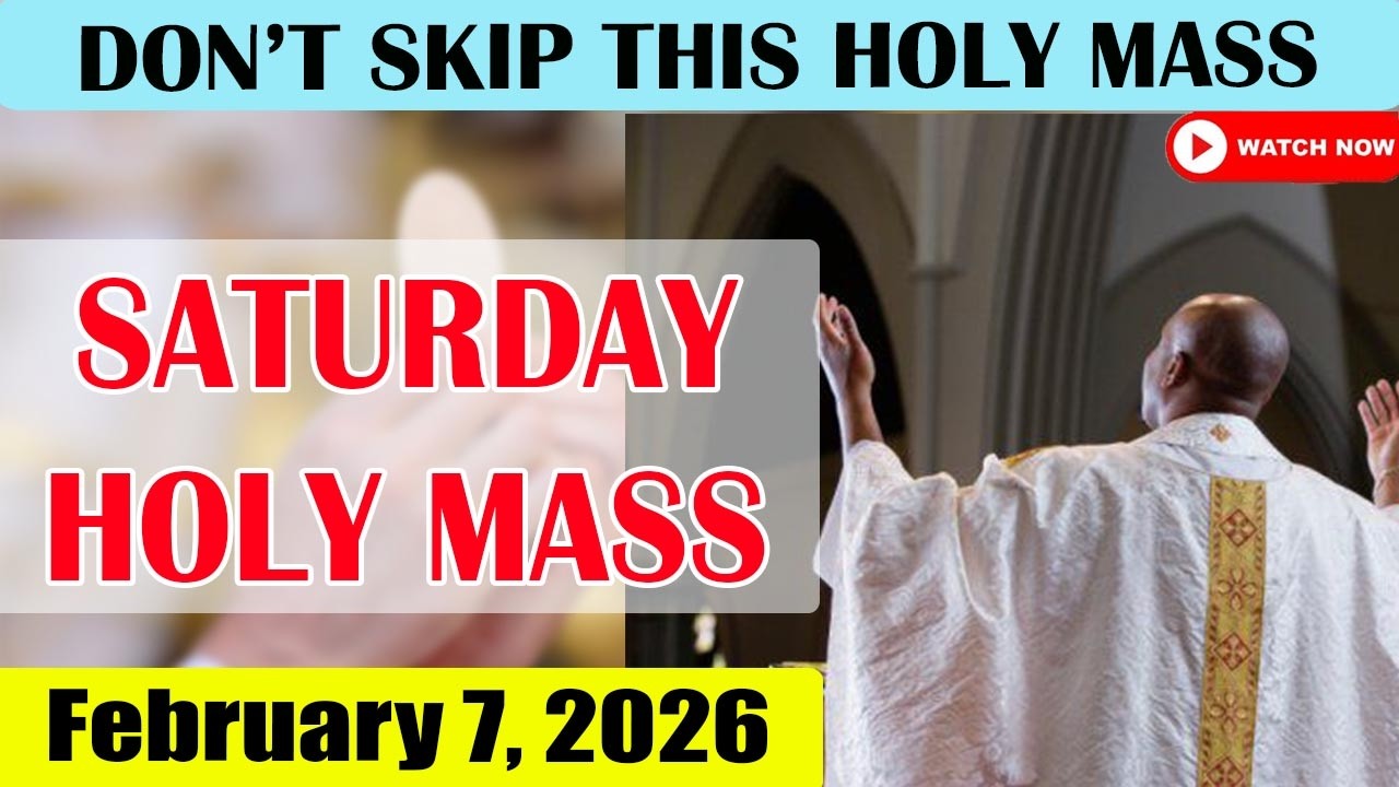 Catholic Mass Today | Daily TV Mass, Saturday February 7, 2026