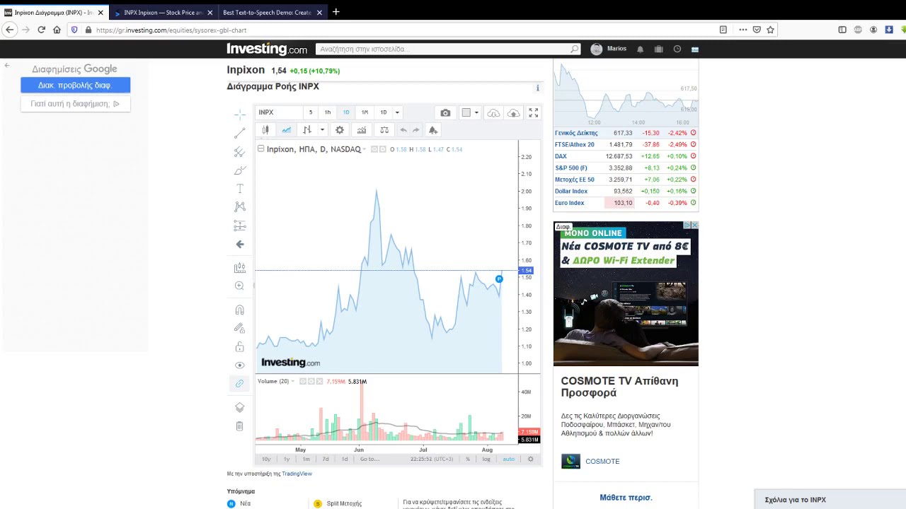 Inpixon (INPX)  The Monday News Watch the video  10/8/2020