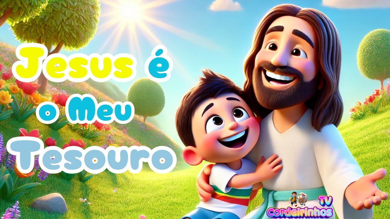 Meu Tesouro é Jesus: Música Infantil Divertida e Educativa para Louvar a Deus