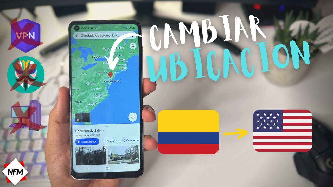 Como cambiar ubicacion en mi telefono No root sin vpn sin computadora GRATIS