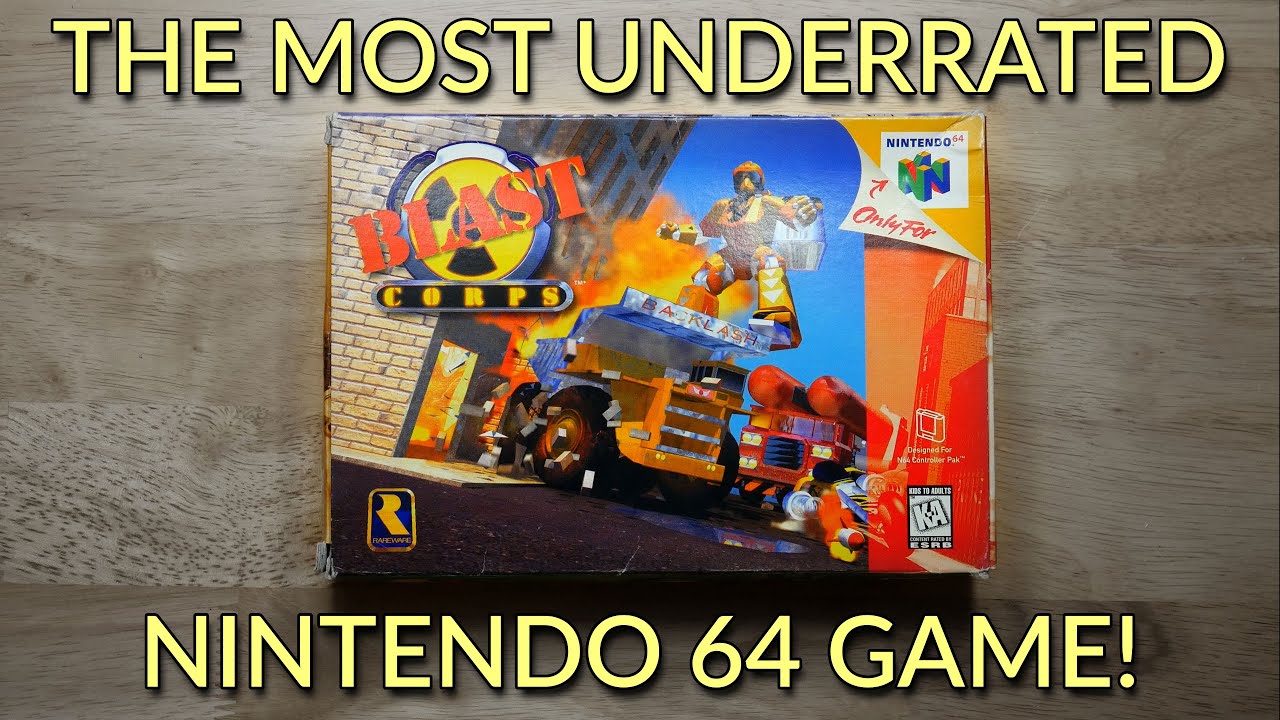 My FAVORITE N64 Game is a BLAST! | Blast Corps Review