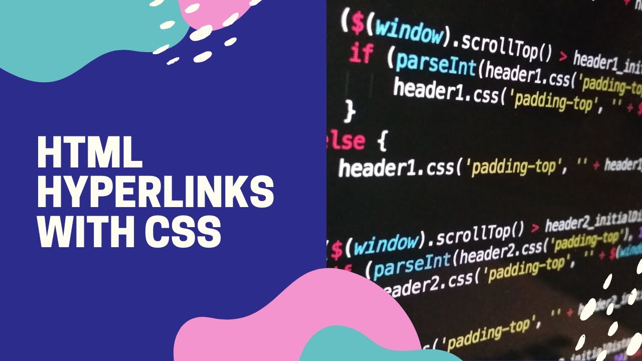 HTML Hyperlinks with CSS