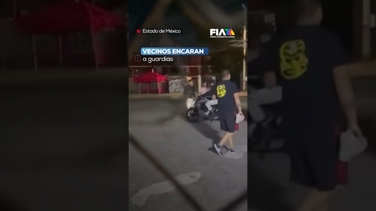 Presuntos elementos de la GN jalonean a ni&ntilde;a y su mam&aacute; | Vecinos de Coacalco se enfrentaron a ellos