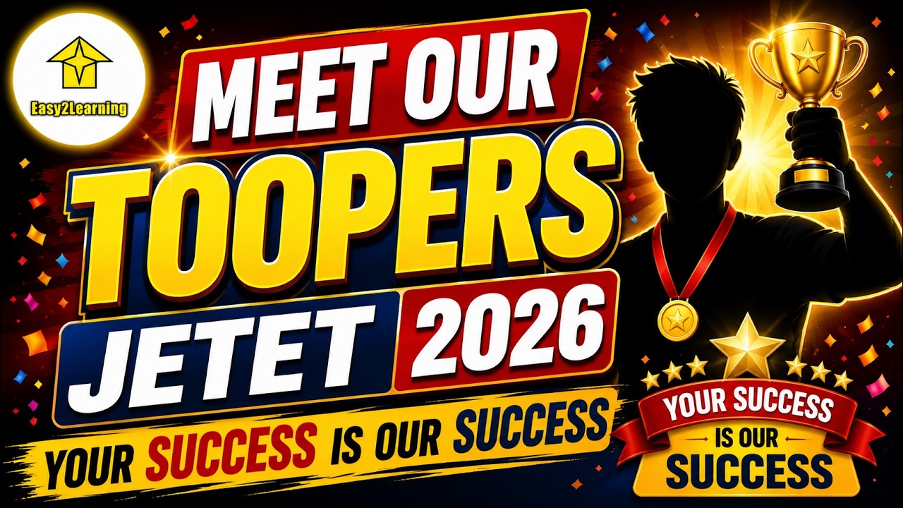 🔥Meet Our Toppers! 🏆 JELET 2026 Rankers From Easy2learning👇Offline & Online Batches! David Sir