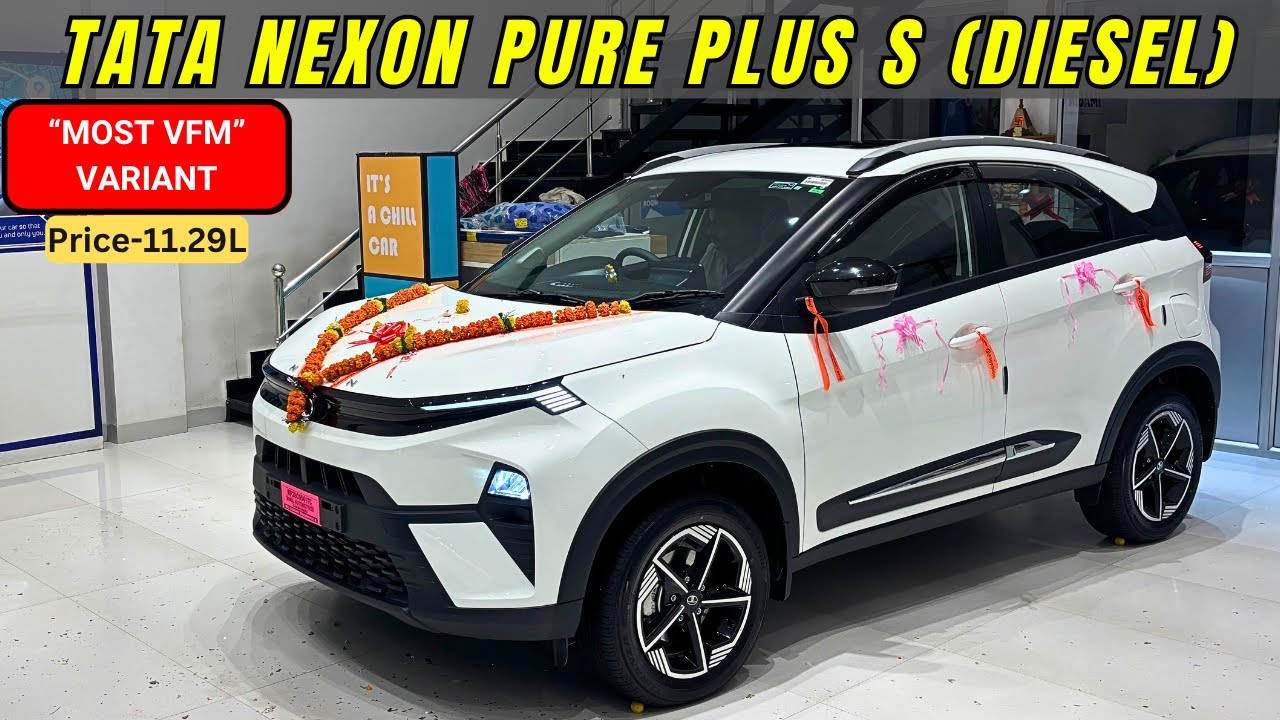 New Tata Nexon Pure Plus S Diesel ❤️ 2025 Review & On Road Price | Tata Nexon | nitin ghule