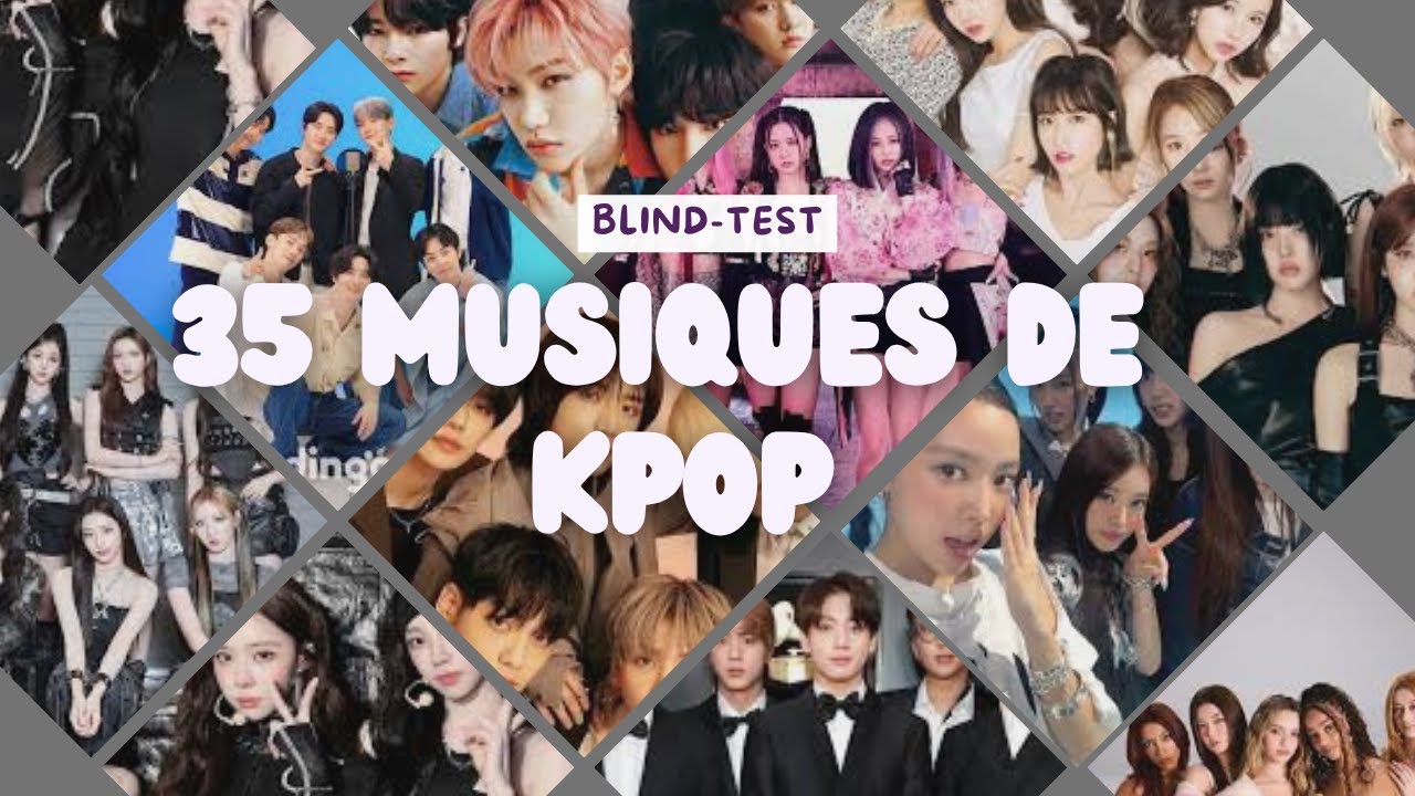Blind-Test 35 musiques de k-pop