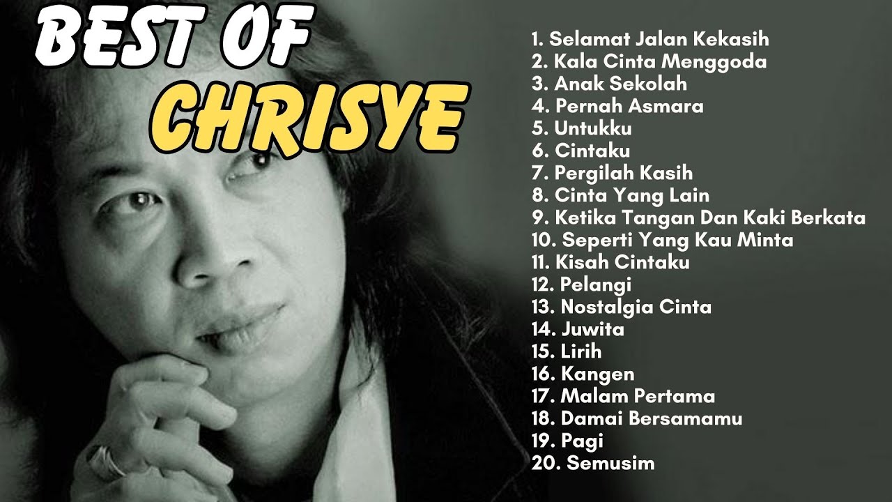 Best Of Chrisye Full Album | Tembang Kenangan Terbaik Sepanjang Masa | Lagu Lawas Indonesia