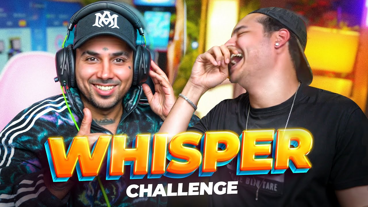 با پوتک همرو اسکل کردیم 🤣 Whisper Challenge