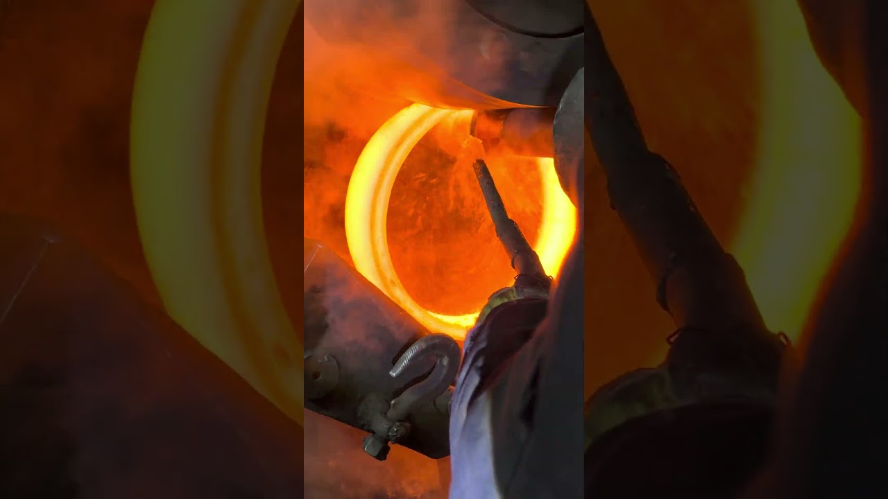 Inside the forging factory Industrial Forging Without CNC #forging #blacksmith #factory #process