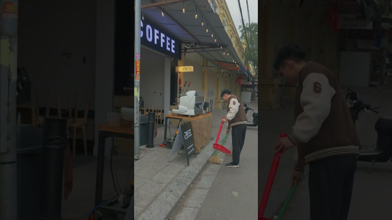 Open Coffee Take away - Xe cà phê mang đi