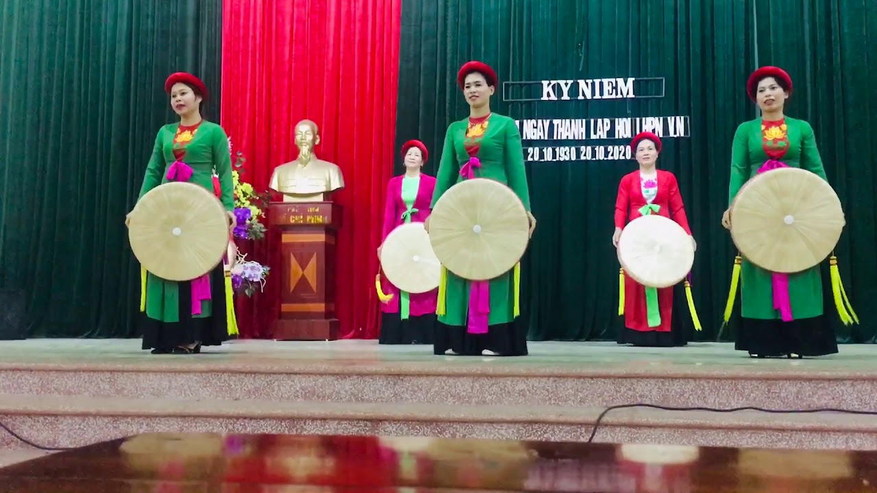 Múa trên quê hương quan họ  CLBQH , thiện DŨ, Ninh xá, TT ,BN