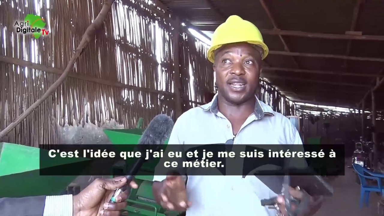 Koffi Kpandjom, équipementier agricole à Zanguéra
