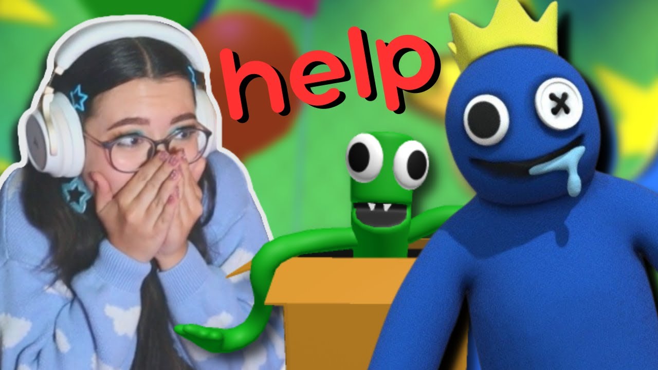 playing SCARY ROBLOX GAMES and screaming