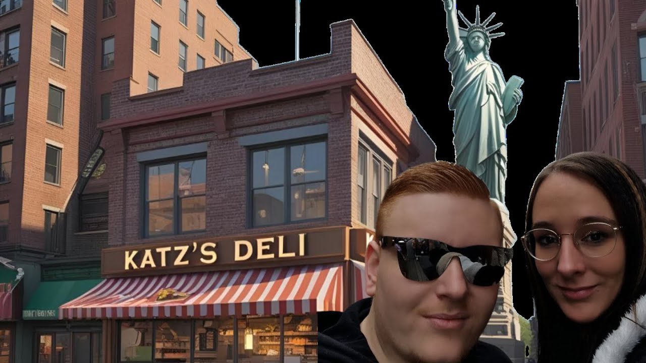 Das Weltbekannte KATZS in NEW YORK & Die Freiheitsstatue auf Liberty Island!