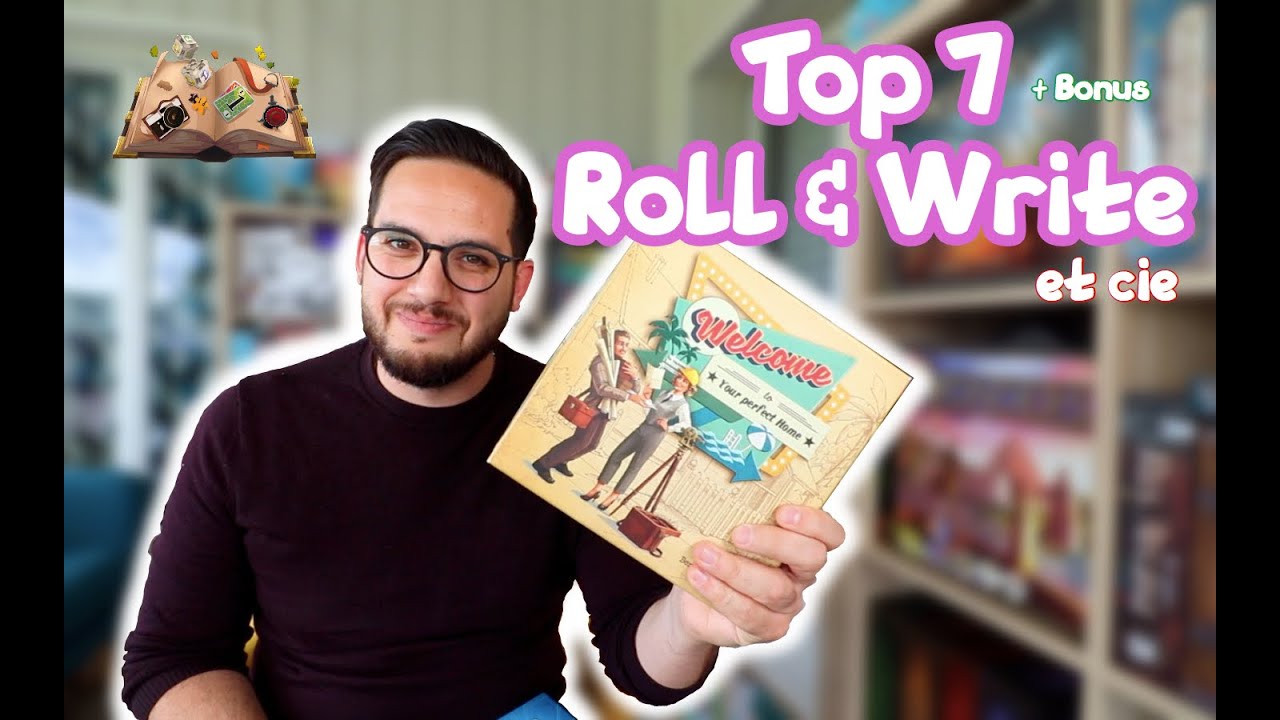 Top 7 Roll & Write (et cie) + Bonus