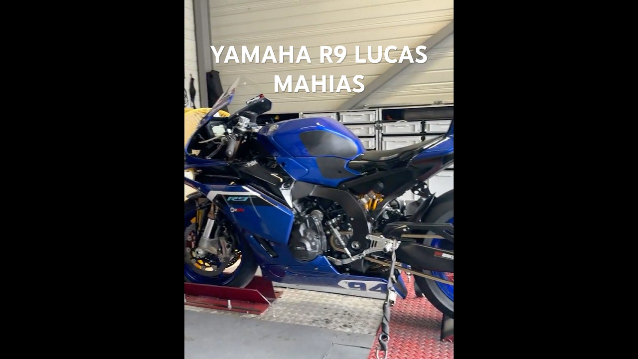 Yamaha R9 de Lucas Mahias en reprogrammation chez NRBIKE #yamahar9 #reprogrammation