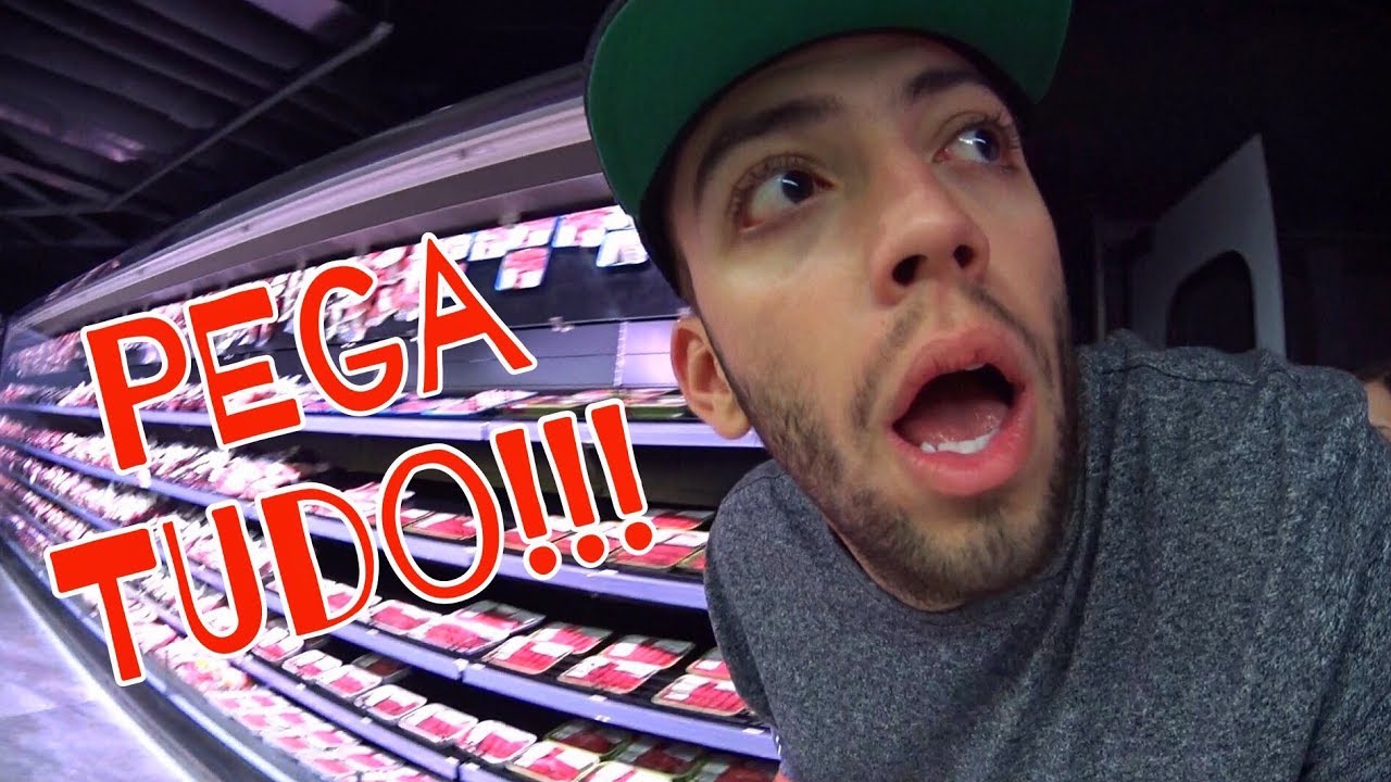 PASSAMOS UMA NOITE NO SUPERMERCADO!