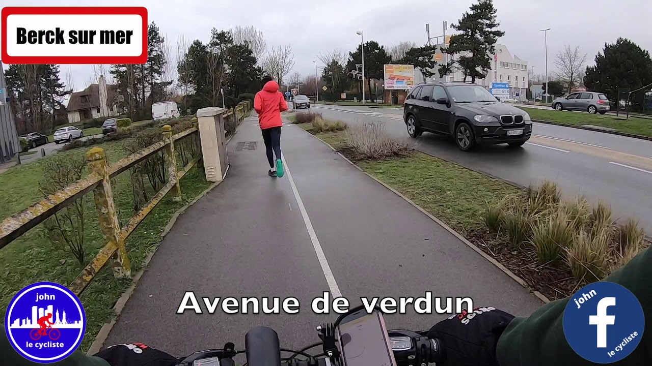 Daily Obs N°1 : Le tour de berck sur mer à vélo (10 km ) par les boulevards extérieurs.