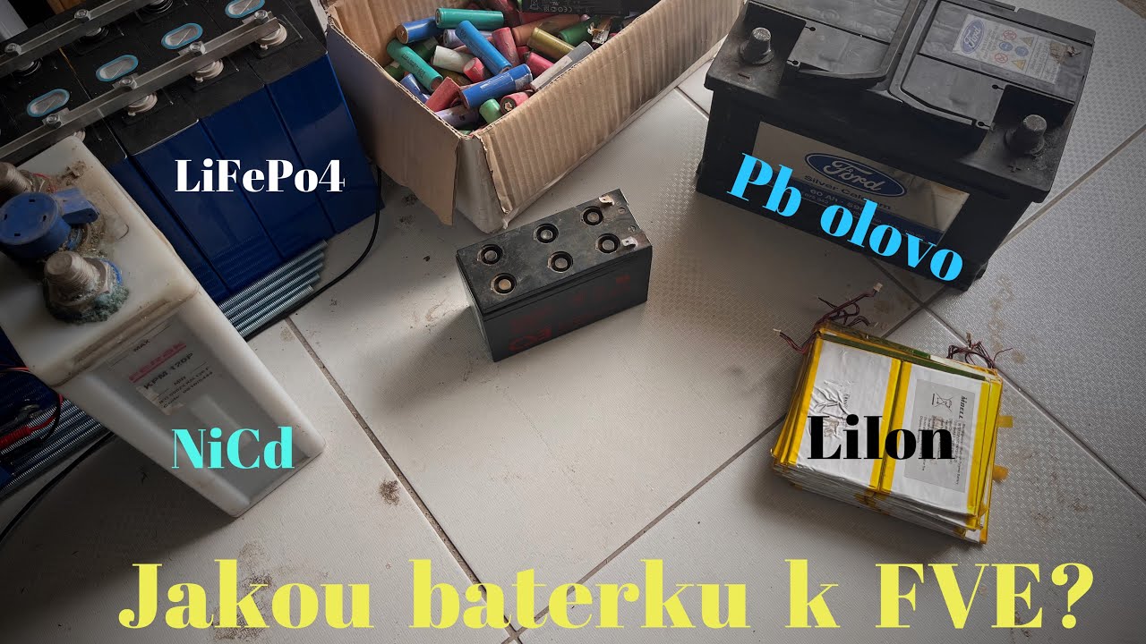 Baterie k solární elektrárně