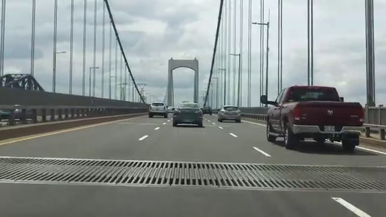 Pierre Laporte Bridge southbound