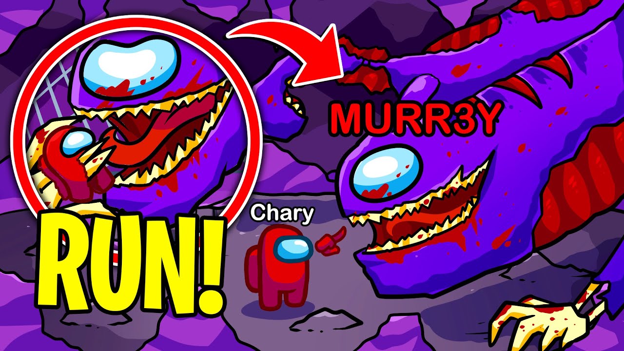 Don't Go INSIDE MURR3Y'S SECRET CAVE in Among Us, OR ELSE!