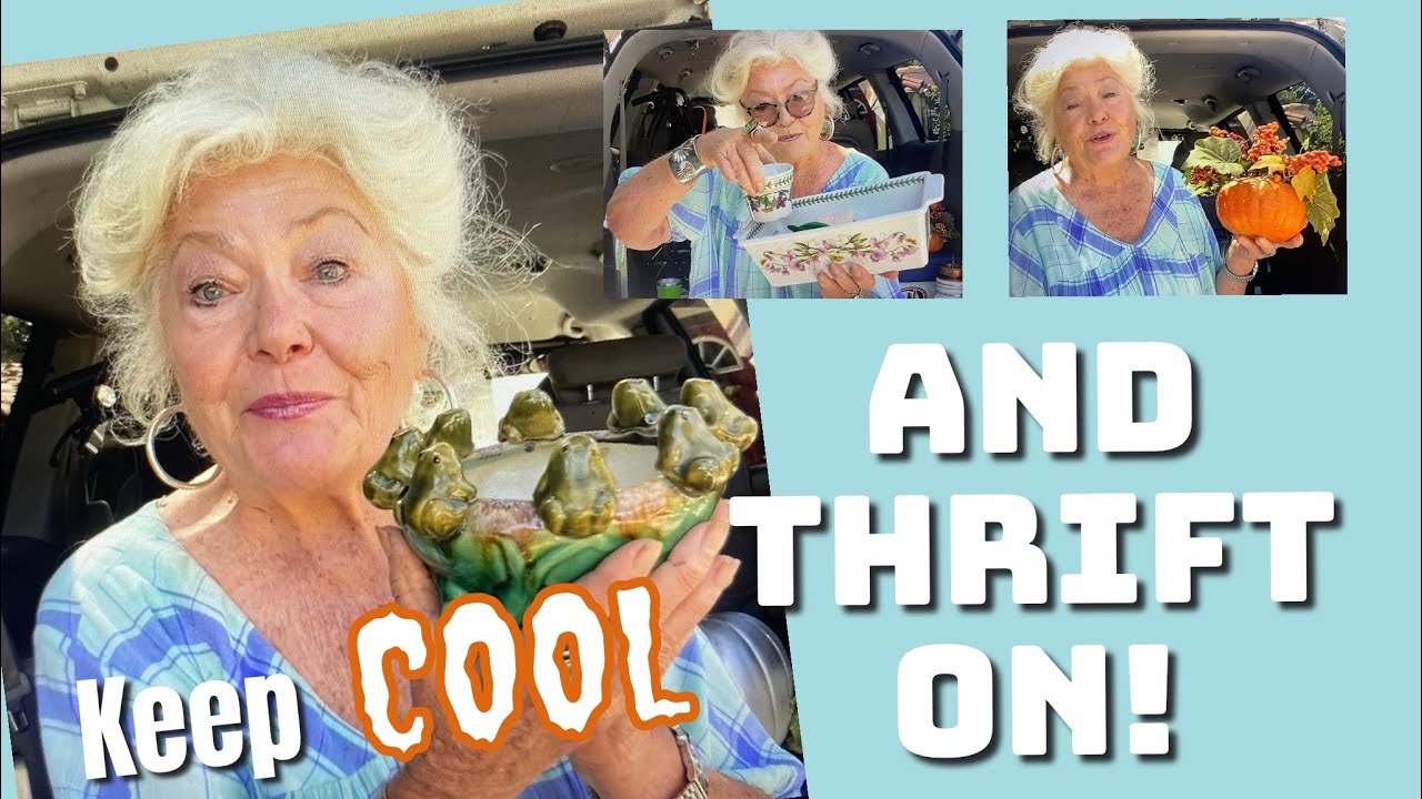 Escape the Heat and the Boredom and Go Thrifting! / Over 60