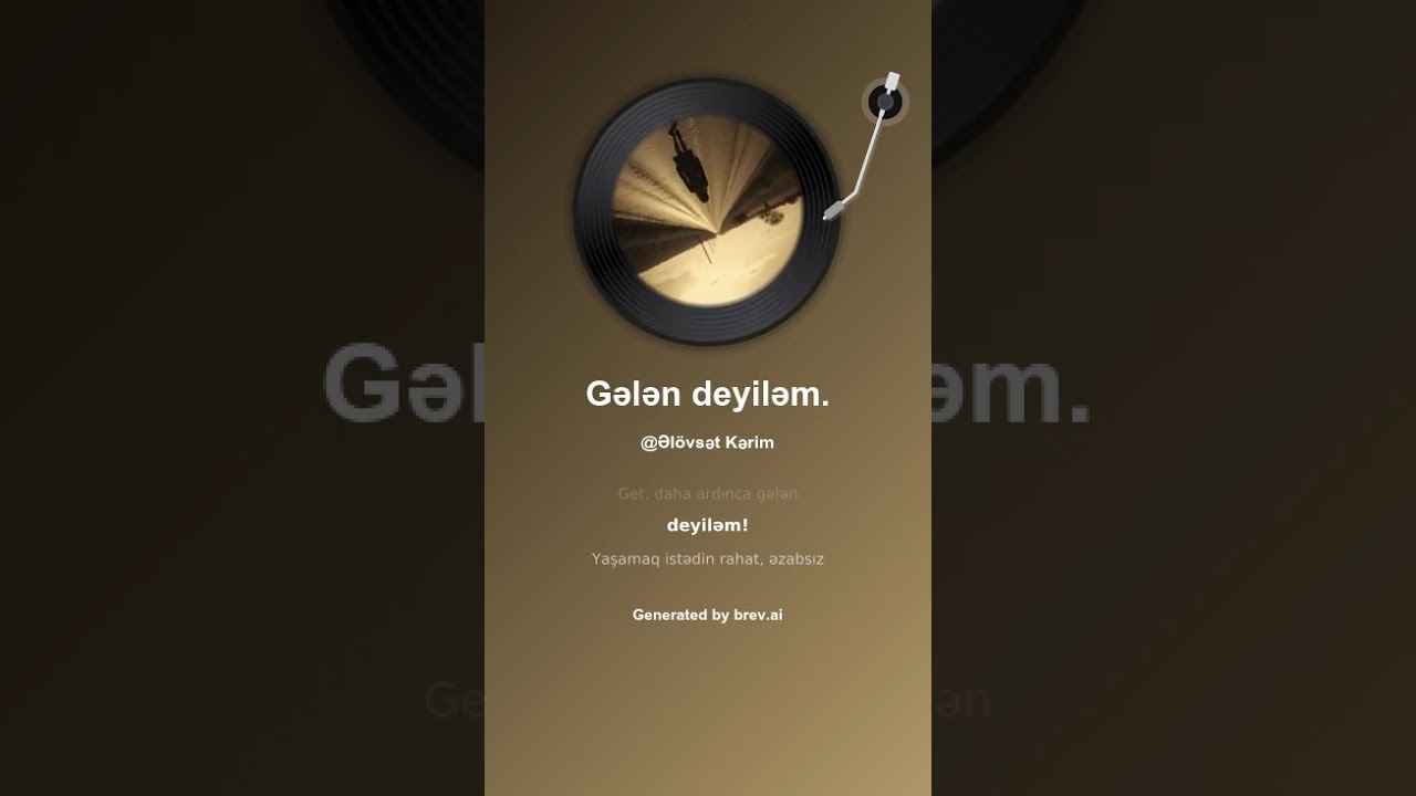 Əlövsət Kərim, Gələn deyiləm, super mahnı