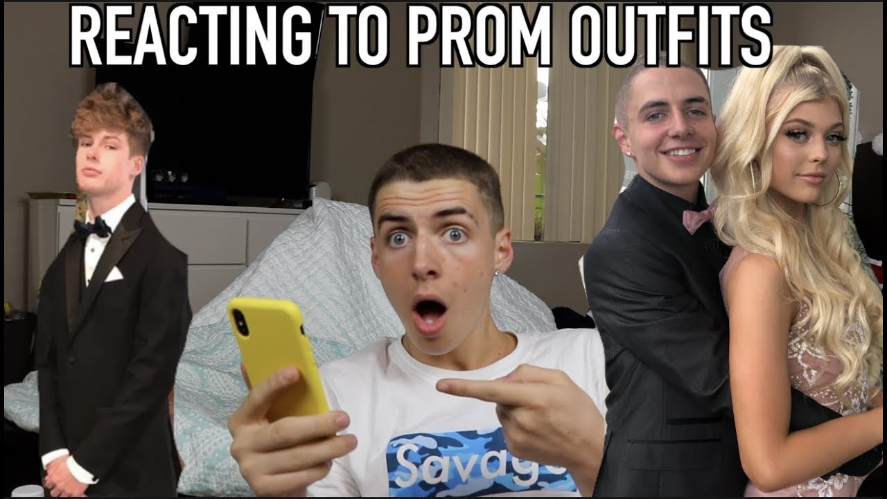 REACTING TO INSTAGRAM PROM OUTFITS | Zach Clayton