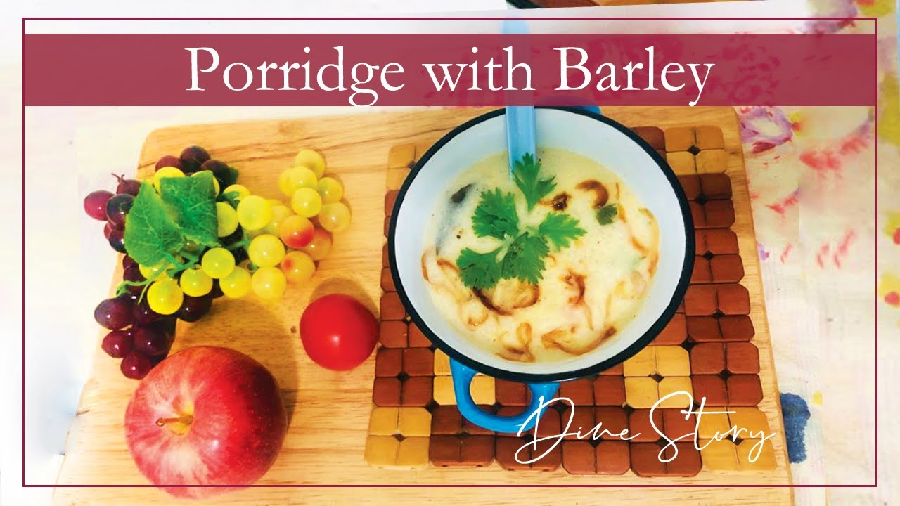 How to make Rice Porridge with Barley | Ramadan Special Nombu Kanji (Rice soup + Porridge)