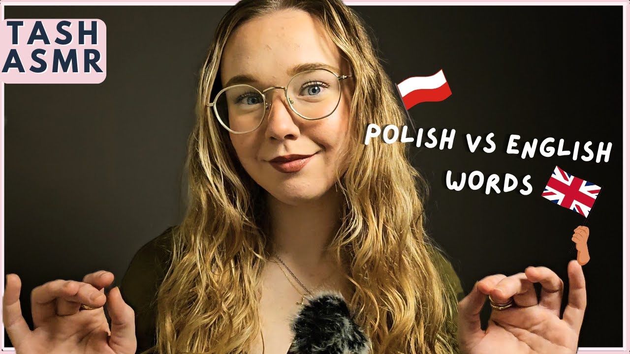 ASMR English Vs Polish Words (whispered)