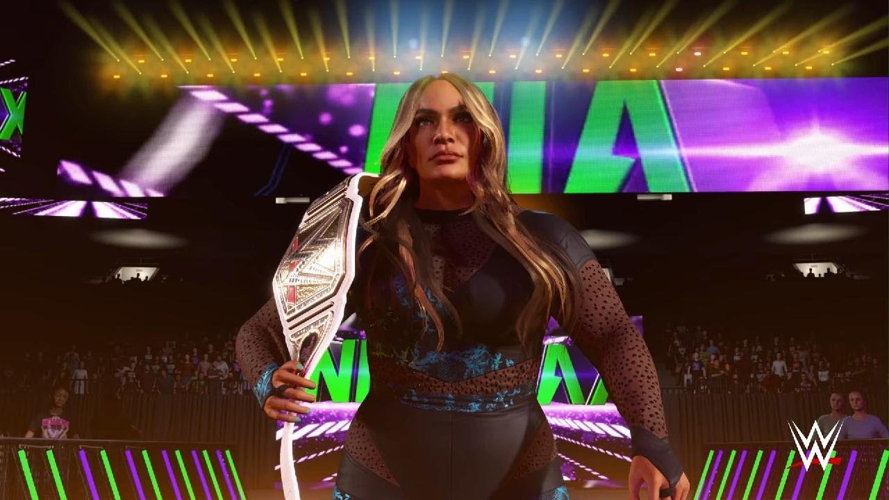 Rhea Ripley vs Nia Jax | Backlash #Gameplay #WWE2K25