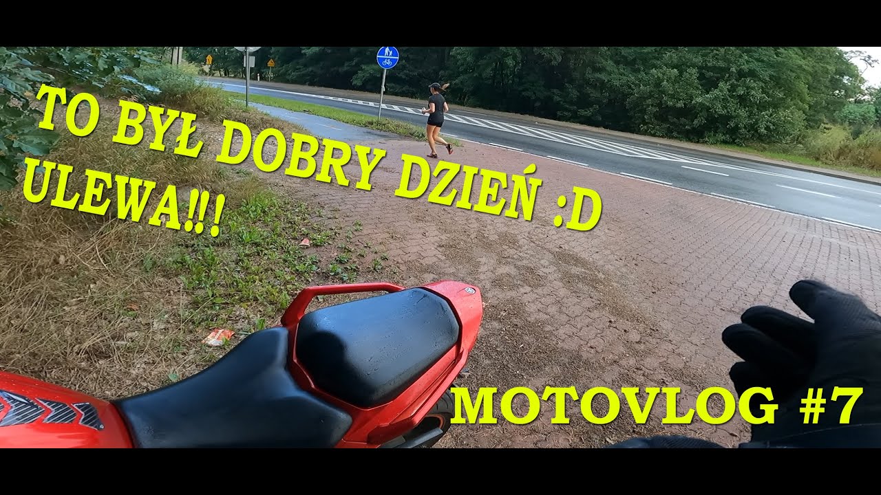 Wycieczka na lotnisko i wredna chmura  :D - motovlog #7