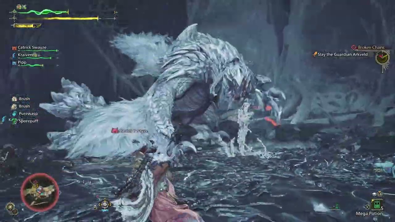 Monster Hunter Encounters: Arkveld, The White Wraith