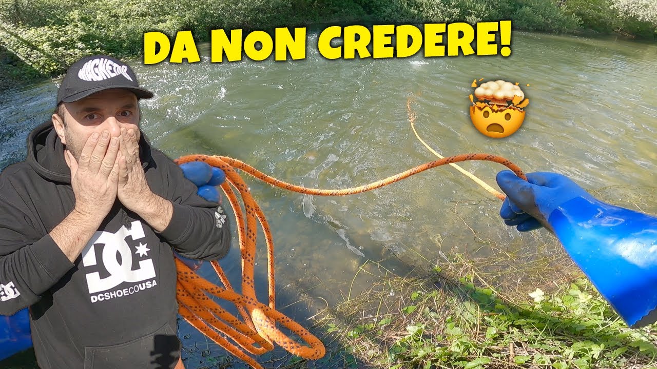 Ritrovamenti TOP con il MAGNETE nel Fiume! Da NON Credere | Magnet Fishing